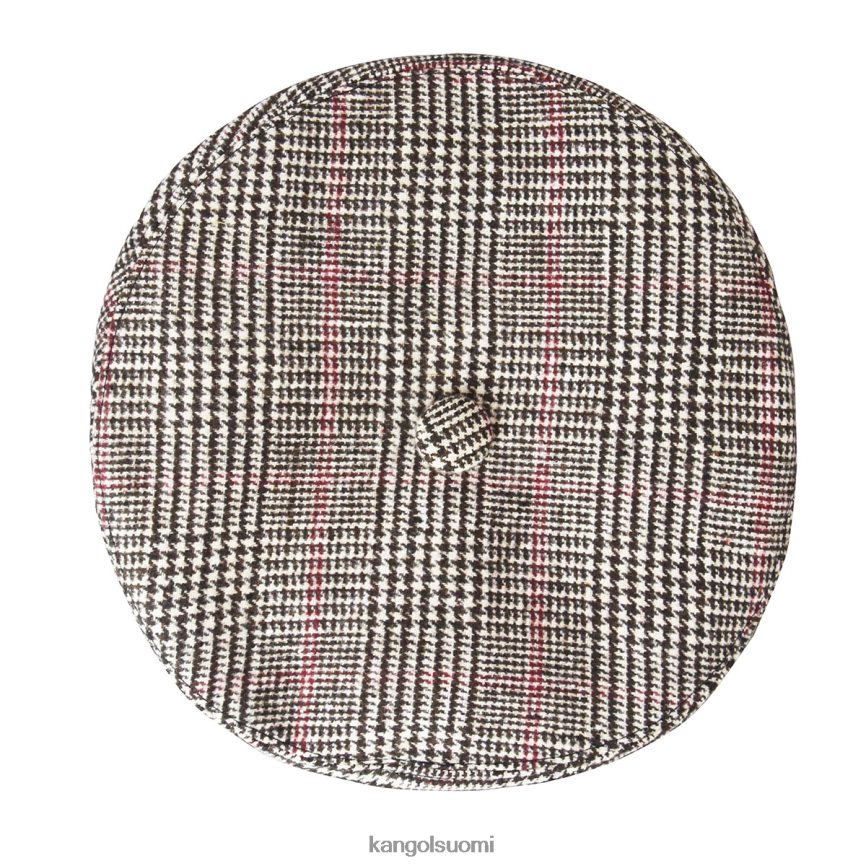 VF8024435 tummanruskea/kerma sukupuolineutraali Kangol näytä hampaasi barettia Lisätarvikkeet