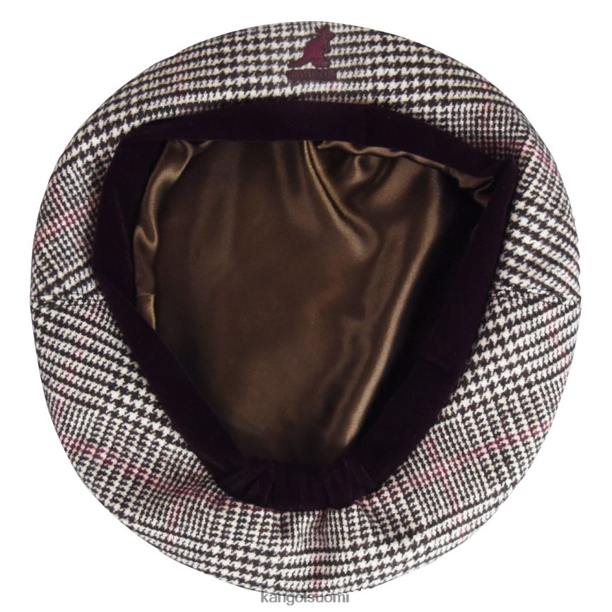 VF8024435 tummanruskea/kerma sukupuolineutraali Kangol näytä hampaasi barettia Lisätarvikkeet
