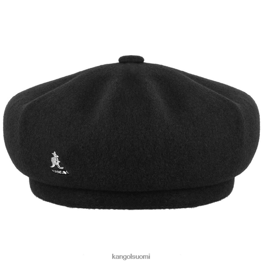VF8024436 musta sukupuolineutraali Kangol villainen jax-baretti Lisätarvikkeet