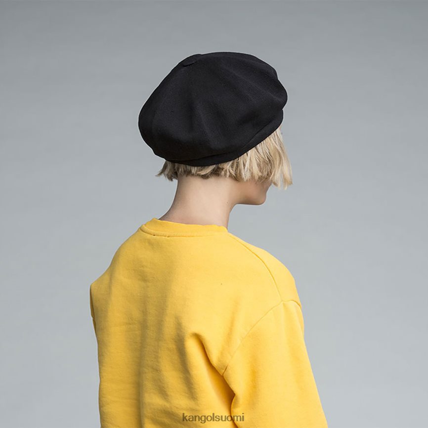 VF8024436 musta sukupuolineutraali Kangol villainen jax-baretti Lisätarvikkeet