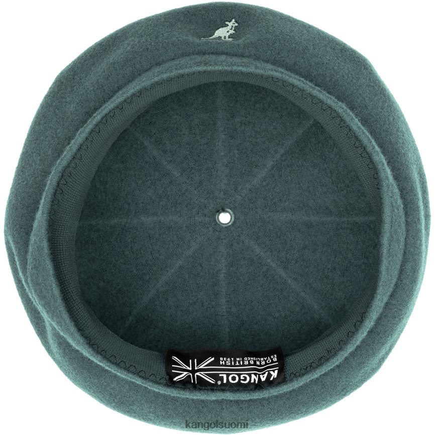 VF8024439 tumma jäkälä sukupuolineutraali Kangol villainen jax-baretti Lisätarvikkeet