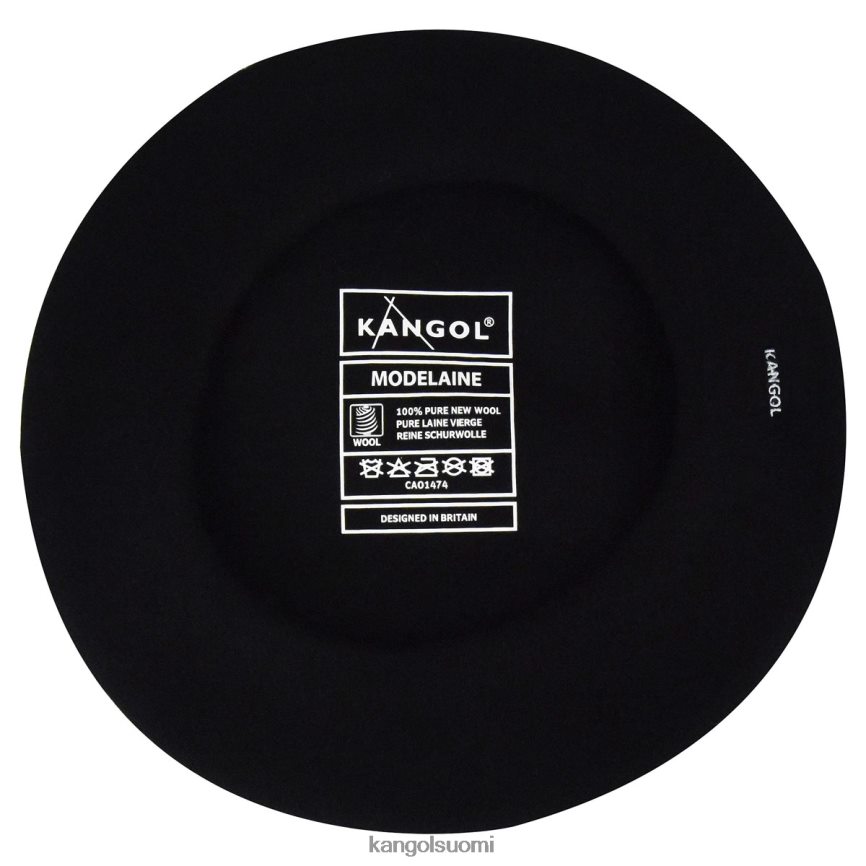 VF8024442 musta sukupuolineutraali Kangol modelaine baretti Lisätarvikkeet