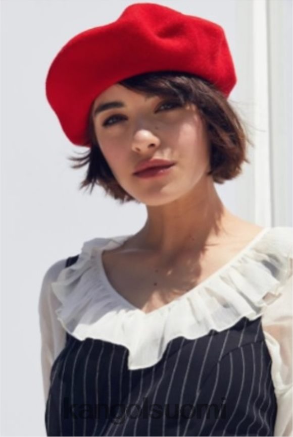 VF8024444 tumma flanelli sukupuolineutraali Kangol modelaine baretti Lisätarvikkeet