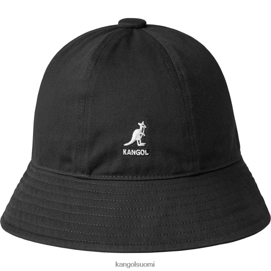 VF8024462 musta sukupuolineutraali Kangol pesty rento Lisätarvikkeet