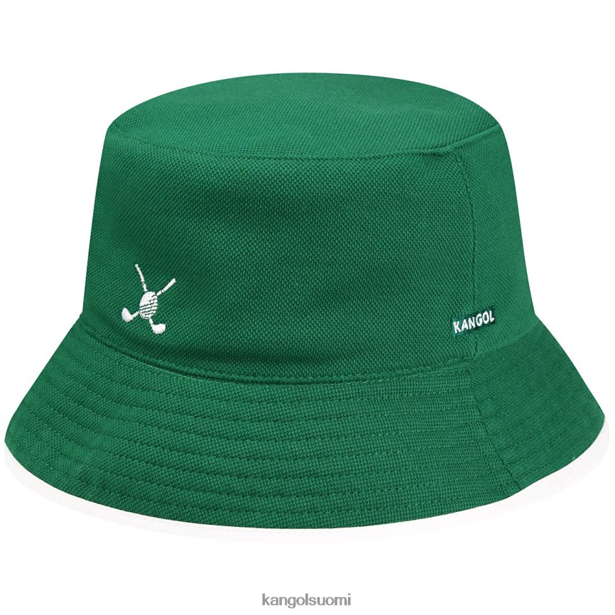 VF8024468 vihreä/valkoinen sukupuolineutraali Kangol Käännettävä golfkauha Lisätarvikkeet