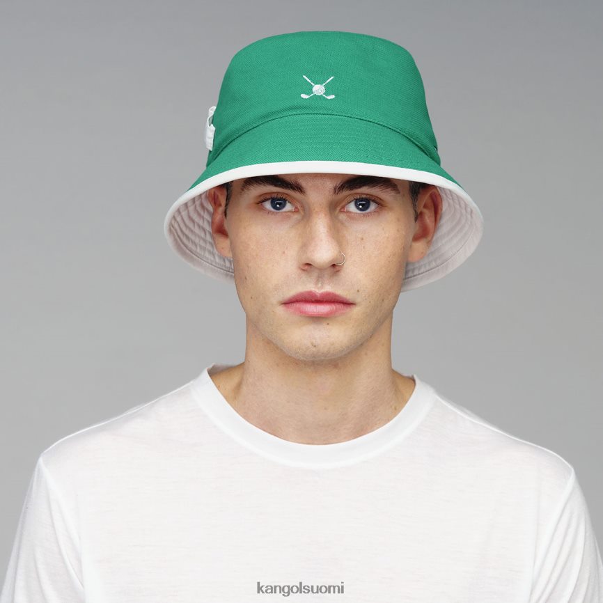 VF8024468 vihreä/valkoinen sukupuolineutraali Kangol Käännettävä golfkauha Lisätarvikkeet