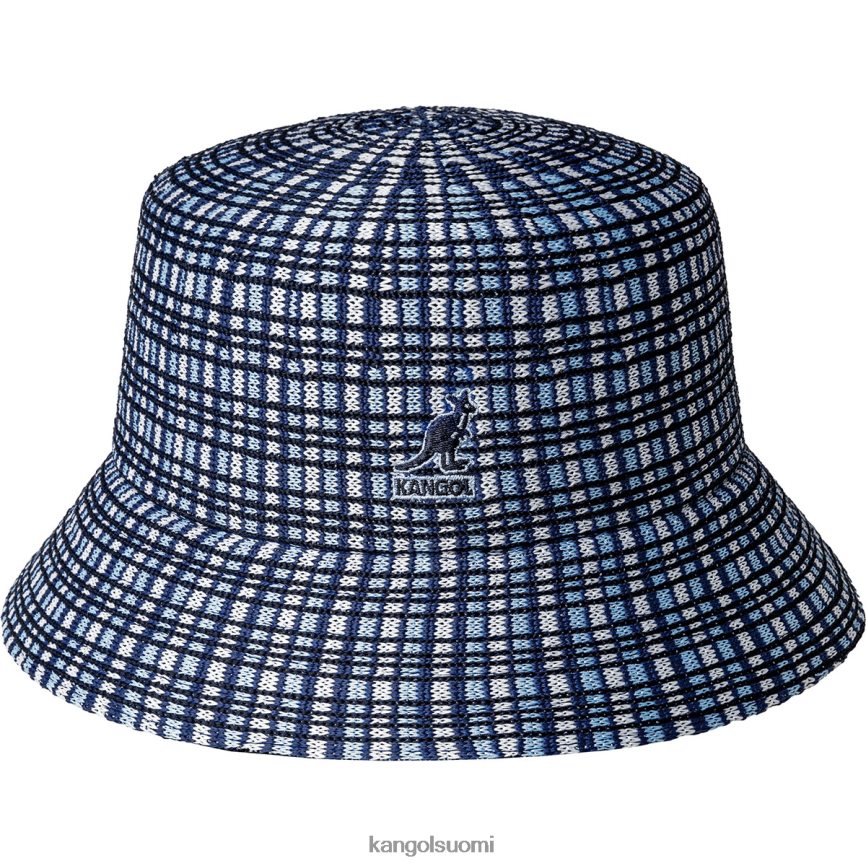 VF8024481 sininen ruudullinen sukupuolineutraali Kangol prep ruudullinen ämpäri Lisätarvikkeet