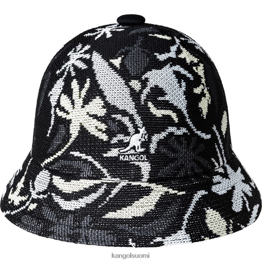 VF8024487 musta kukkainen sukupuolineutraali Kangol katu kukka rento Lisätarvikkeet