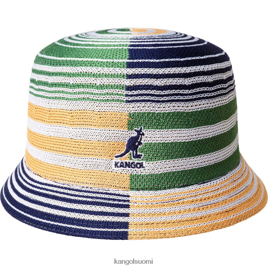 VF8024497 valkoinen raita sukupuolineutraali Kangol digitaalinen raidallinen roskakori Lisätarvikkeet