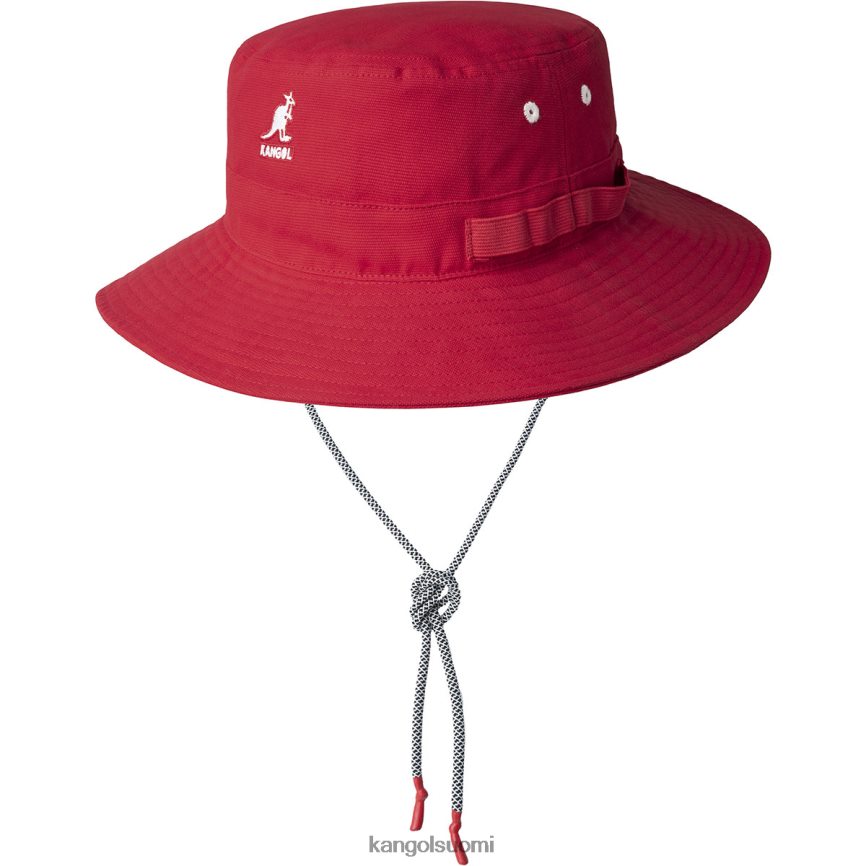 VF8024501 punainen sukupuolineutraali Kangol käyttöjohdot viidakkohattu Lisätarvikkeet