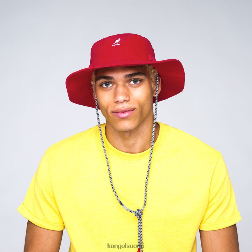 VF8024501 punainen sukupuolineutraali Kangol käyttöjohdot viidakkohattu Lisätarvikkeet