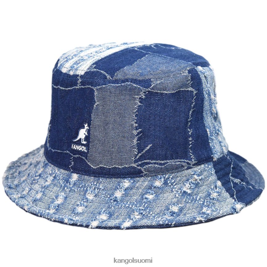VF8024503 keski sininen sukupuolineutraali Kangol denim mash-up ämpäri Lisätarvikkeet