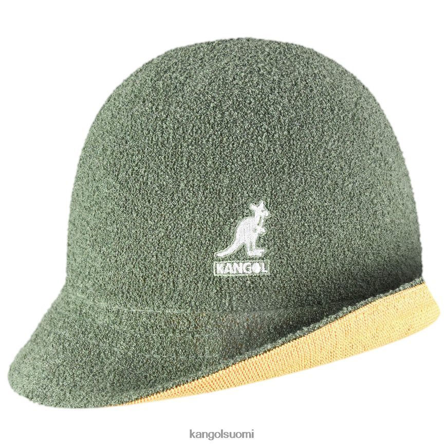 VF8024507 öljynvihreä/lämmin aprikoosi sukupuolineutraali Kangol flip it reversable casual Lisätarvikkeet