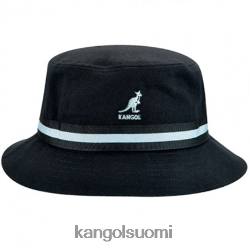 VF8024527 musta sukupuolineutraali Kangol raita lahinch Lisätarvikkeet