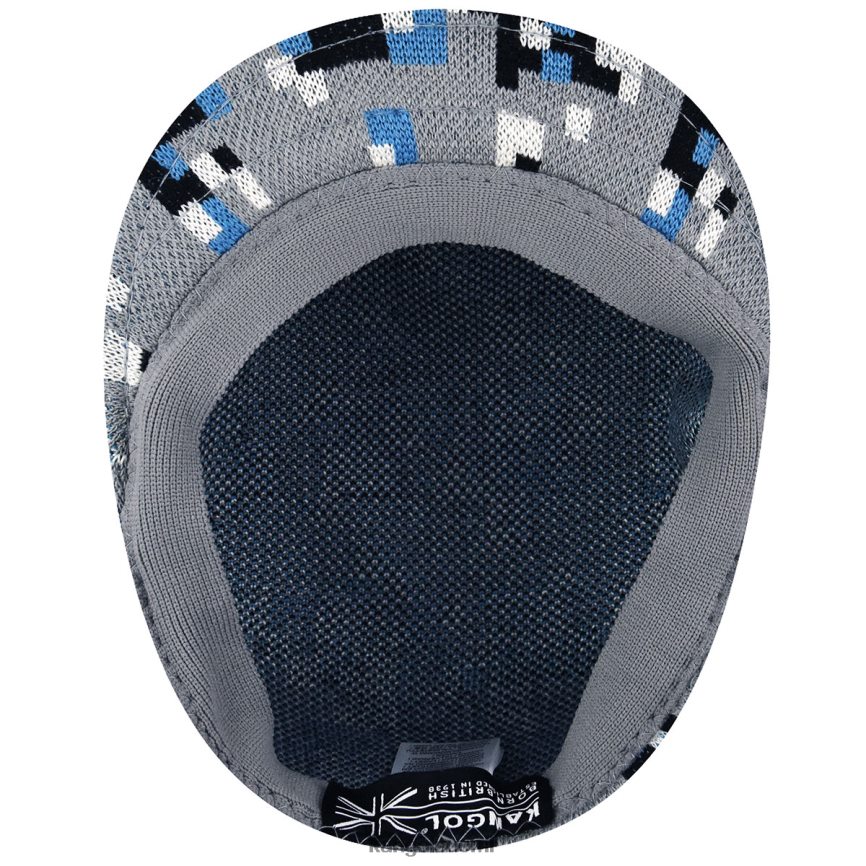 VF802452 harmaa/musta sukupuolineutraali Kangol pikseloitu ruudullinen 504 Lisätarvikkeet