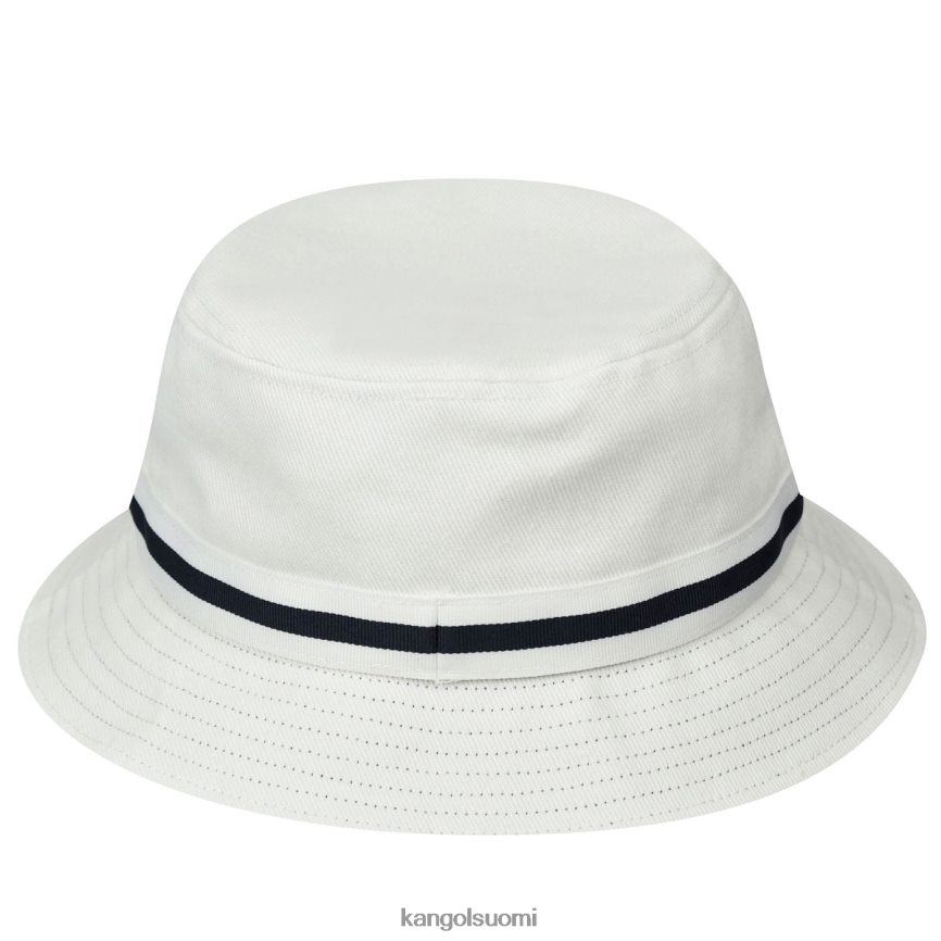 VF8024531 valkoinen sukupuolineutraali Kangol raita lahinch Lisätarvikkeet