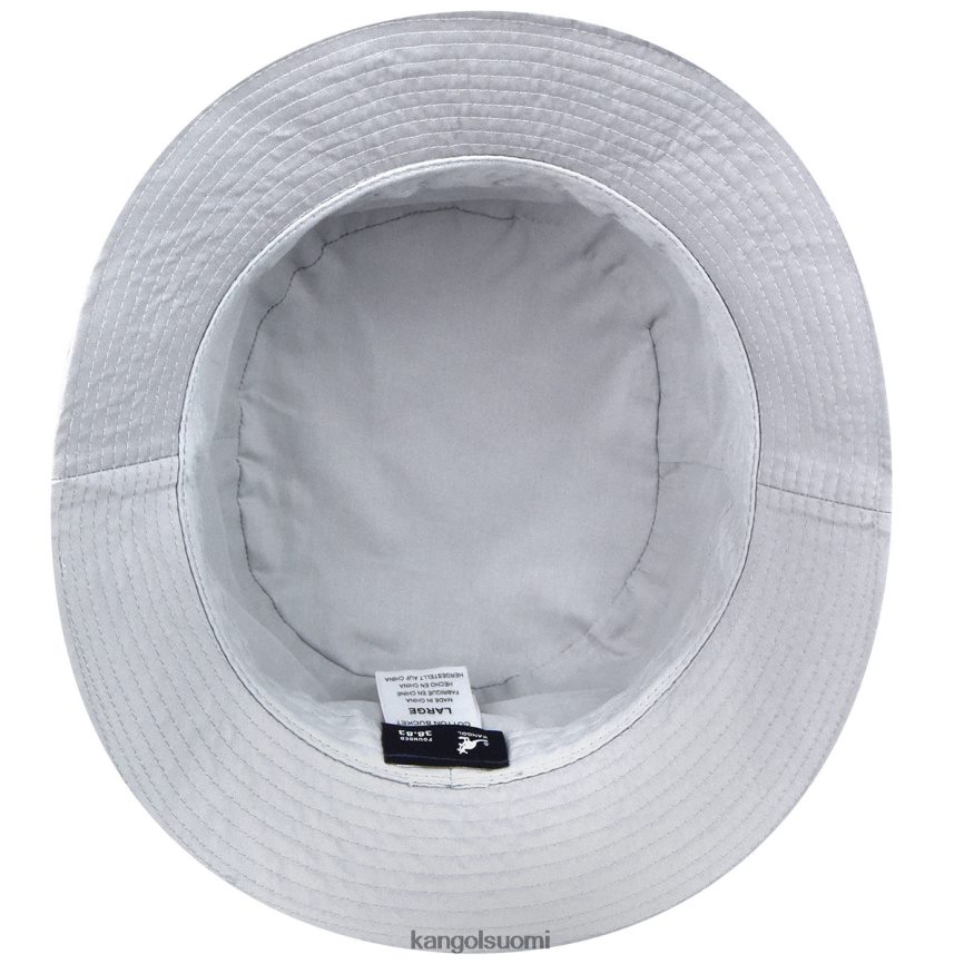 VF8024538 vaalean harmaa sukupuolineutraali Kangol puuvilla ämpäri Lisätarvikkeet