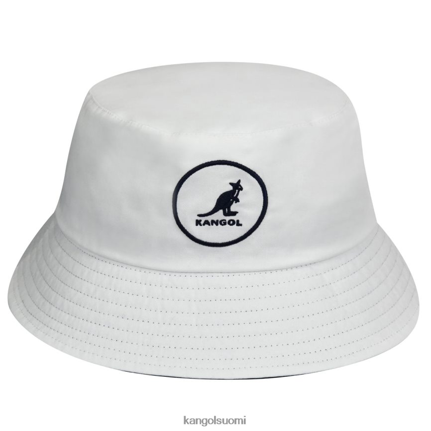 VF8024542 valkoinen sukupuolineutraali Kangol puuvilla ämpäri Lisätarvikkeet