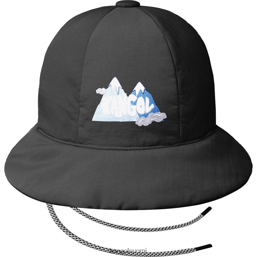 VF8024556 musta sukupuolineutraali Kangol pysy pöyhkeänä rentona Lisätarvikkeet
