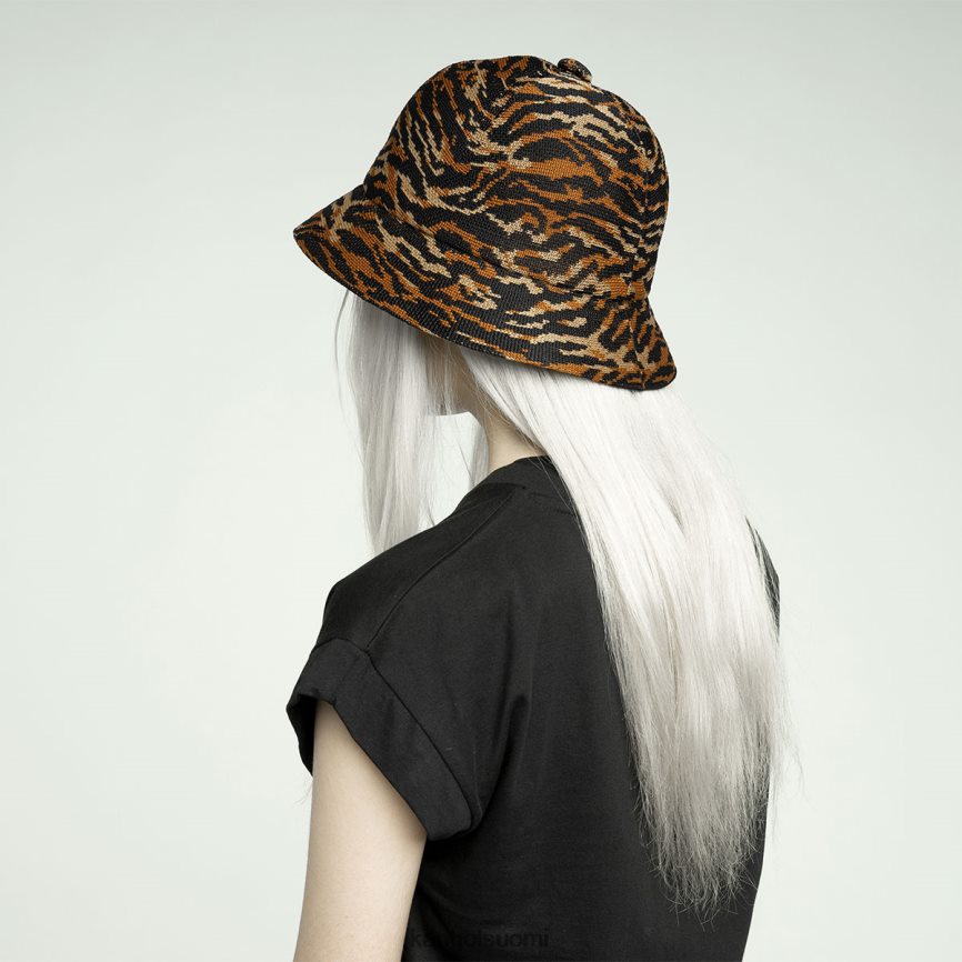 VF8024573 ruskea tiikeri sukupuolineutraali Kangol rento karnevaali Lisätarvikkeet