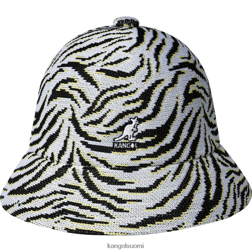 VF8024574 valkoinen seepra sukupuolineutraali Kangol rento karnevaali Lisätarvikkeet