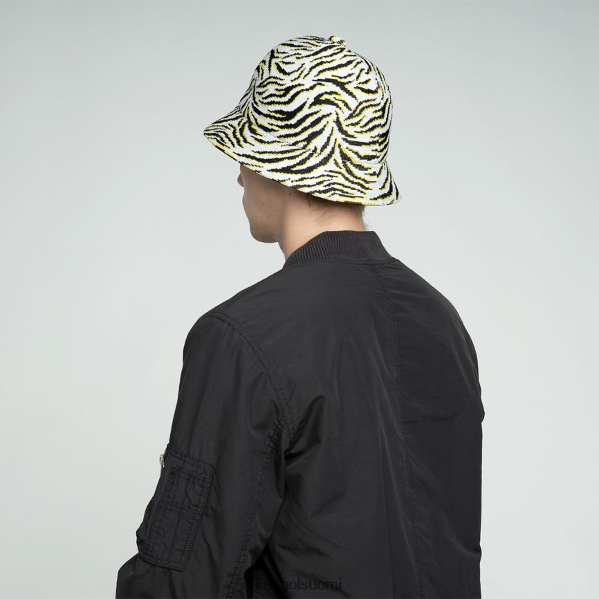 VF8024574 valkoinen seepra sukupuolineutraali Kangol rento karnevaali Lisätarvikkeet