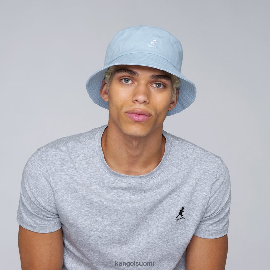 VF8024584 sininen sävy sukupuolineutraali Kangol pesty ämpärihattu Lisätarvikkeet