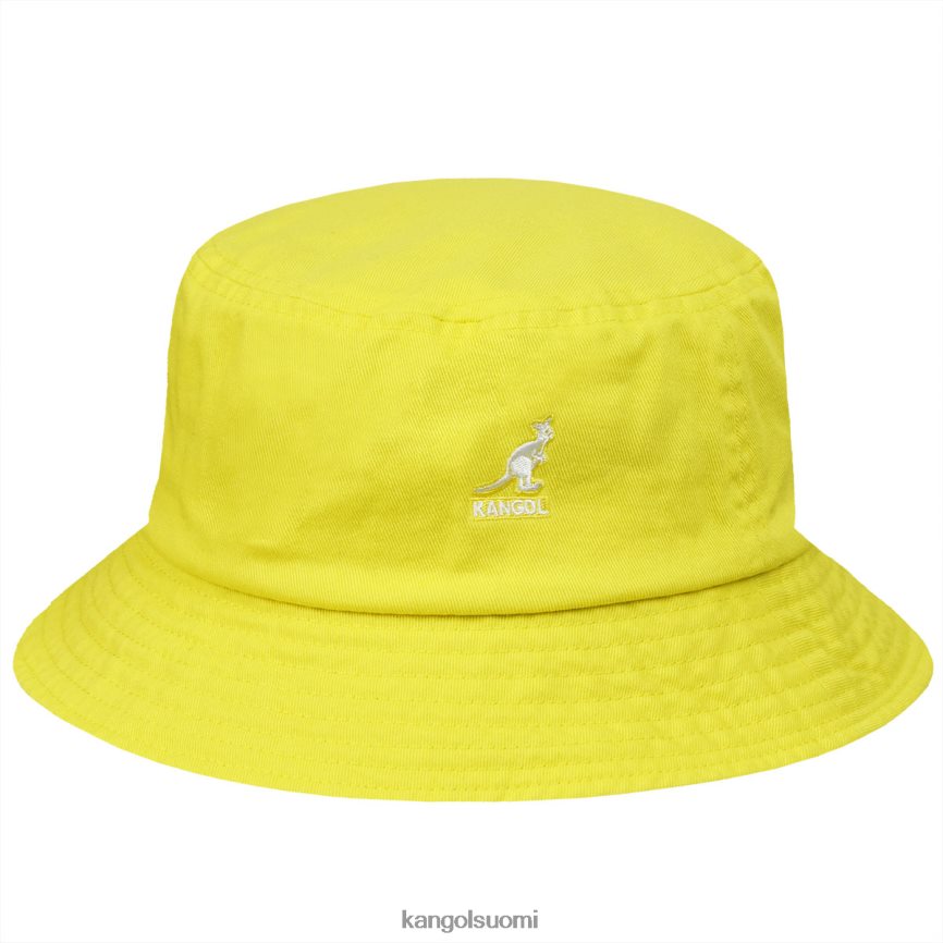 VF8024585 sitruunasorbetti sukupuolineutraali Kangol pesty ämpärihattu Lisätarvikkeet