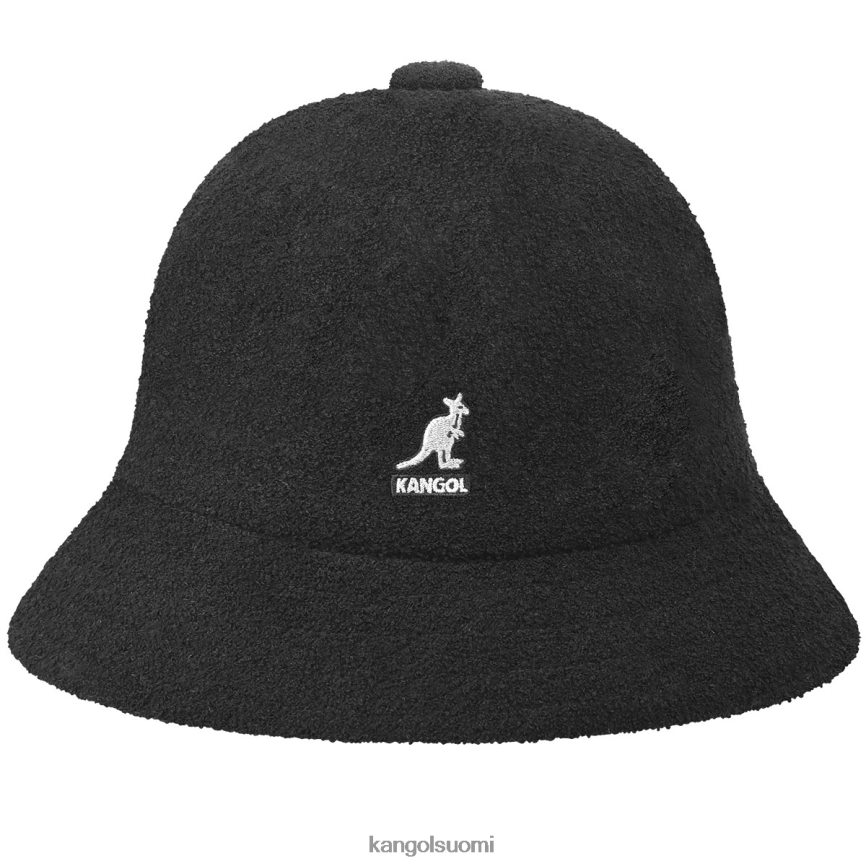 VF8024598 musta sukupuolineutraali Kangol bermuda rento Lisätarvikkeet