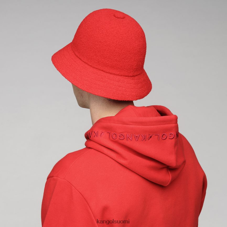 VF8024602 helakanpunainen sukupuolineutraali Kangol bermuda rento Lisätarvikkeet