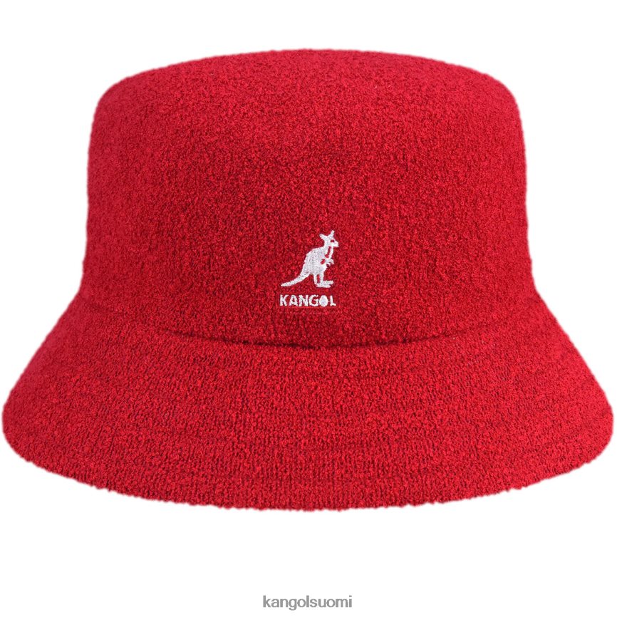 VF8024620 helakanpunainen sukupuolineutraali Kangol bermuda ämpäri Lisätarvikkeet