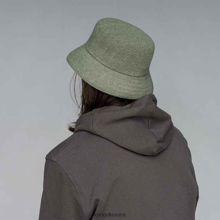VF8024624 öljynvihreä sukupuolineutraali Kangol bermuda ämpäri Lisätarvikkeet