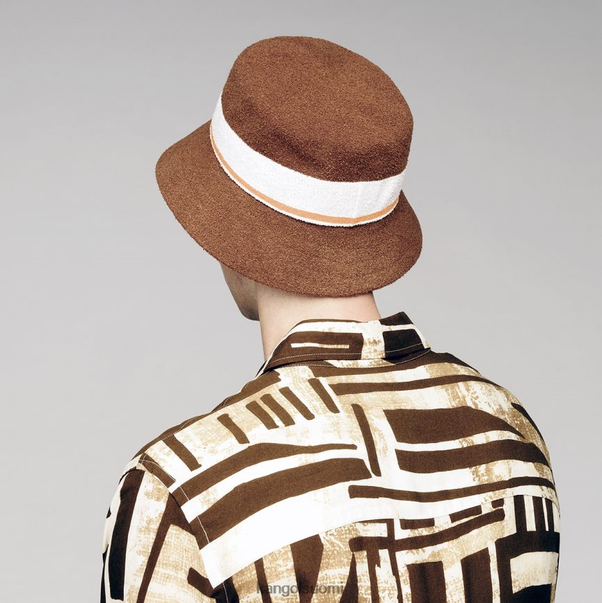 VF8024643 mahonki sukupuolineutraali Kangol bermuda raidallinen ämpäri Lisätarvikkeet