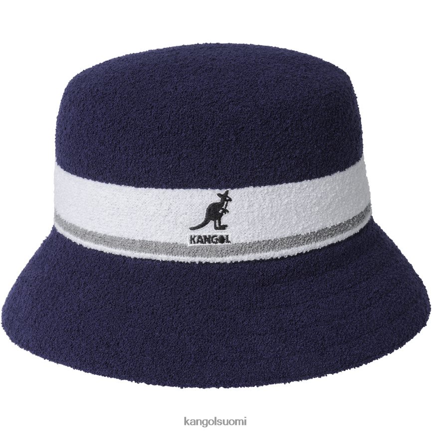 VF8024644 laivasto sukupuolineutraali Kangol bermuda raidallinen ämpäri Lisätarvikkeet