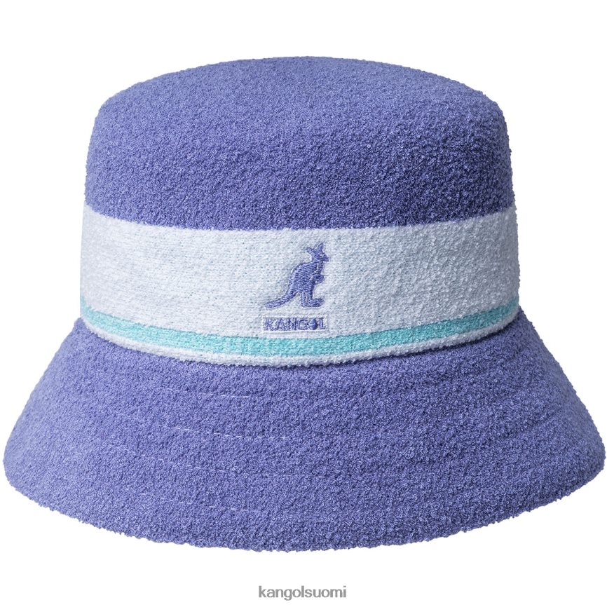 VF8024647 jäinen lila sukupuolineutraali Kangol bermuda raidallinen ämpäri Lisätarvikkeet