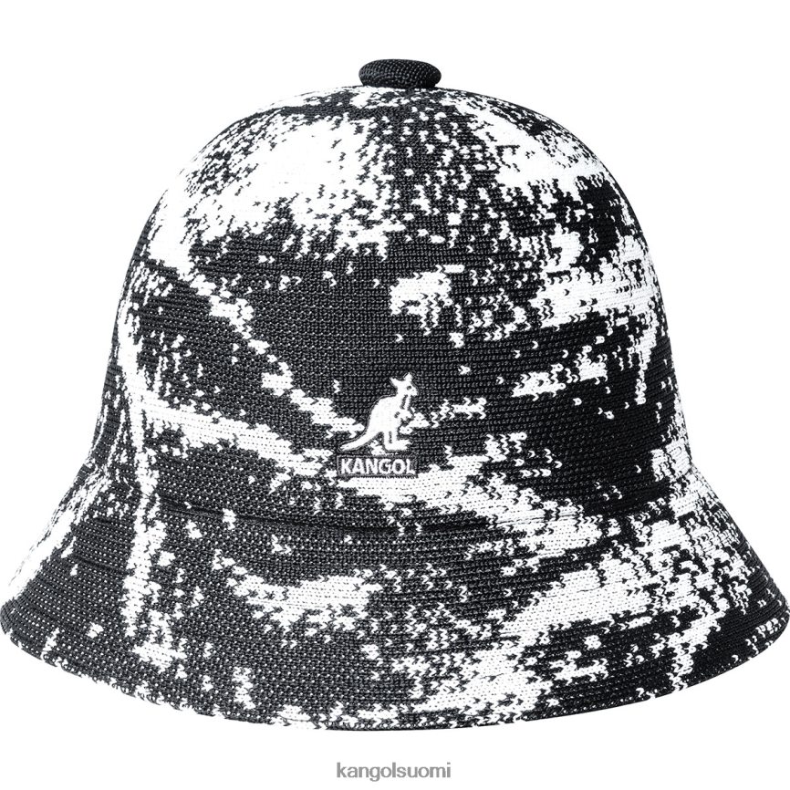 VF8024652 musta valkoinen sukupuolineutraali Kangol airbrush rento Lisätarvikkeet