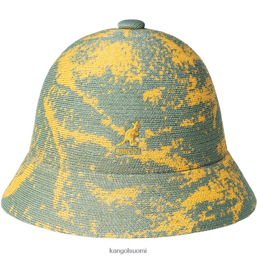VF8024653 öljynvihreä/lämmin aprikoosi sukupuolineutraali Kangol airbrush rento Lisätarvikkeet