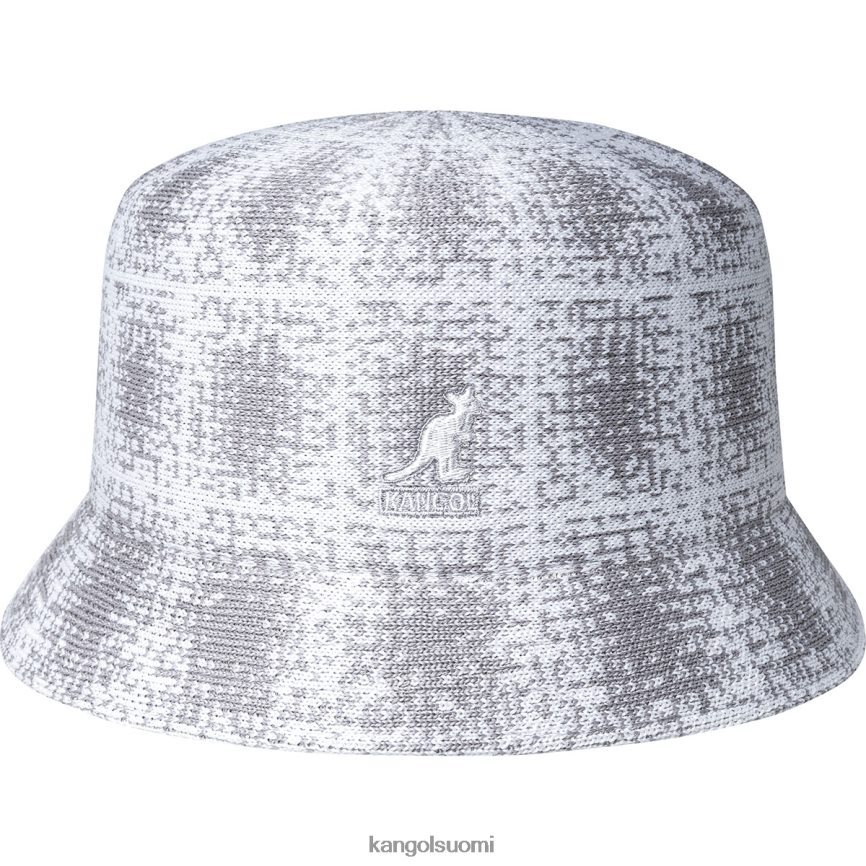 VF8024655 harmaa/valkoinen sukupuolineutraali Kangol grunge-ruudullinen roskakori Lisätarvikkeet