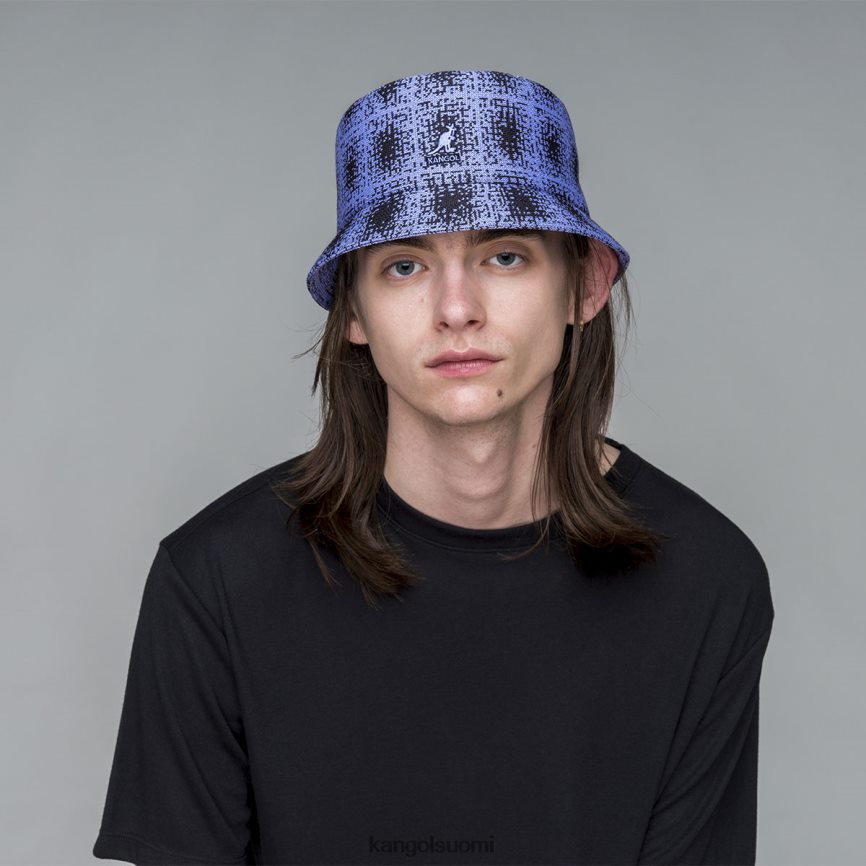 VF8024656 syvät lähteet/jäälila sukupuolineutraali Kangol grunge-ruudullinen roskakori Lisätarvikkeet