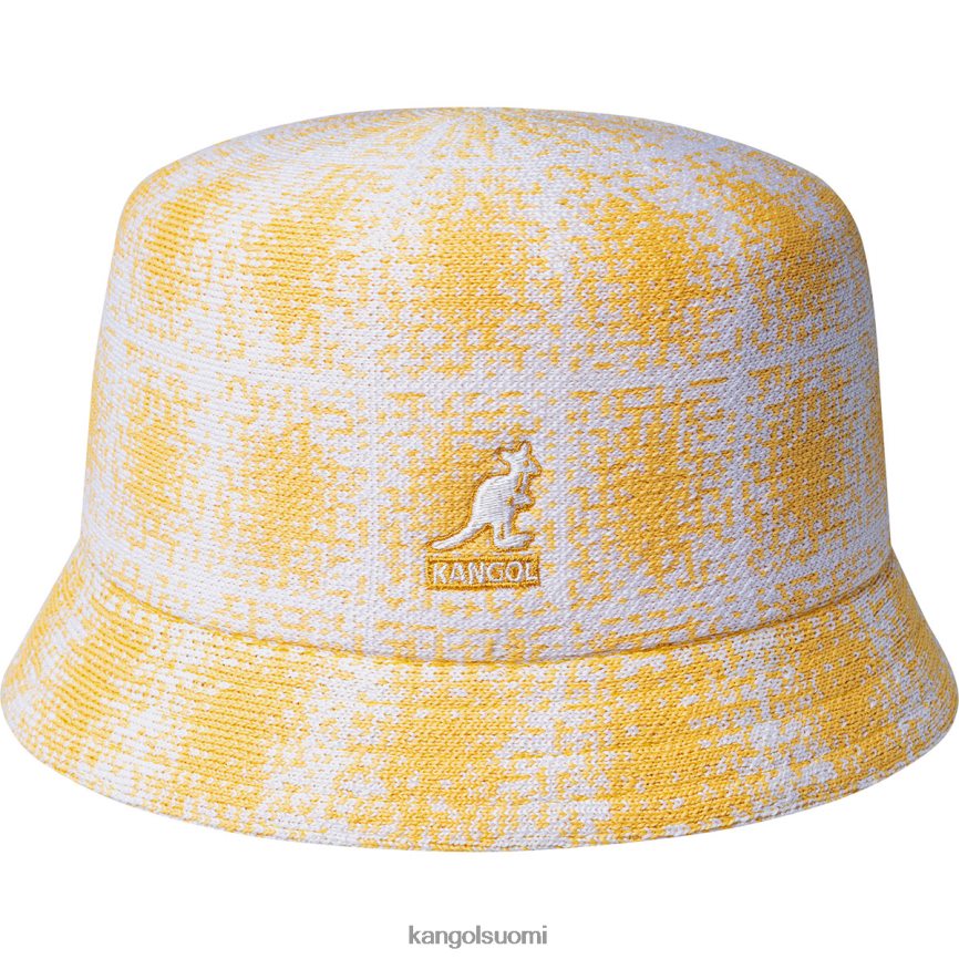 VF8024657 lämmin aprikoosi/valkoinen sukupuolineutraali Kangol grunge-ruudullinen roskakori Lisätarvikkeet