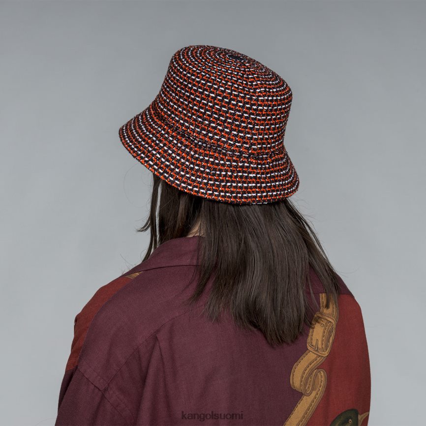 VF8024661 musta sukupuolineutraali Kangol sokkelo jacquard-ämpäri Lisätarvikkeet