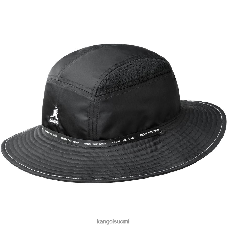VF8024671 musta sukupuolineutraali Kangol hyppykauhasta Lisätarvikkeet