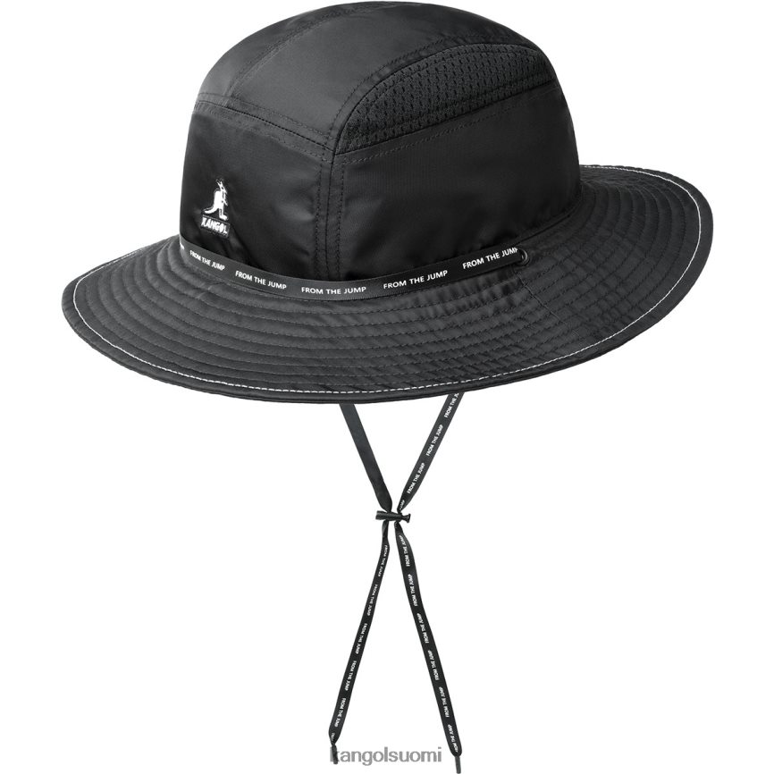 VF8024671 musta sukupuolineutraali Kangol hyppykauhasta Lisätarvikkeet