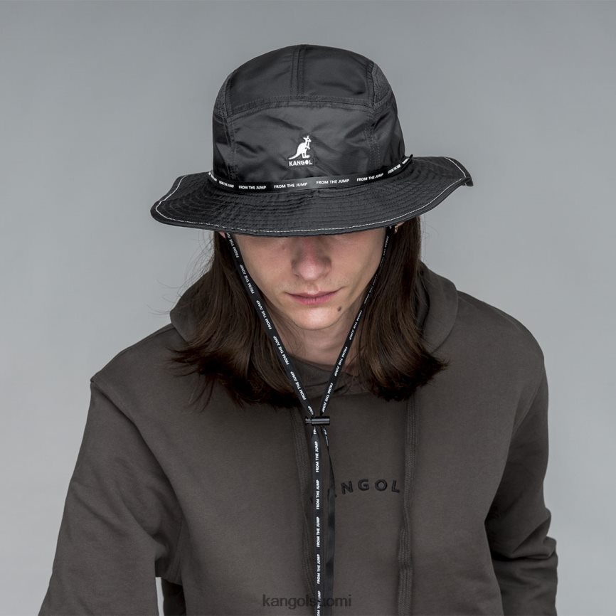 VF8024671 musta sukupuolineutraali Kangol hyppykauhasta Lisätarvikkeet