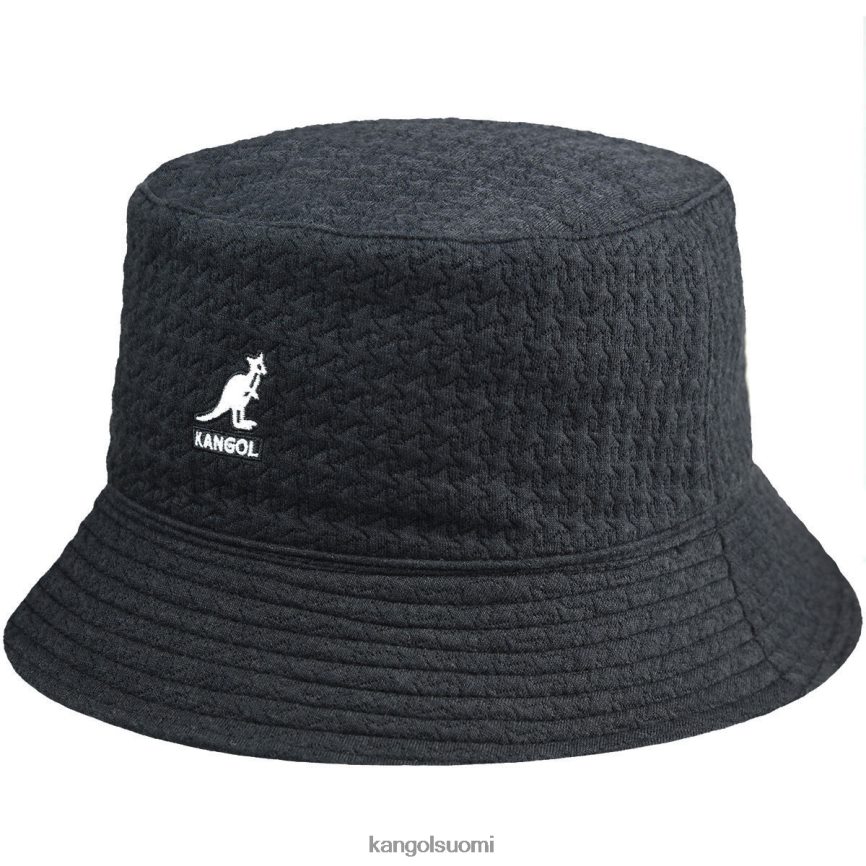 VF8024674 musta sukupuolineutraali Kangol kohokuvioitu käännettävä ämpäri Lisätarvikkeet