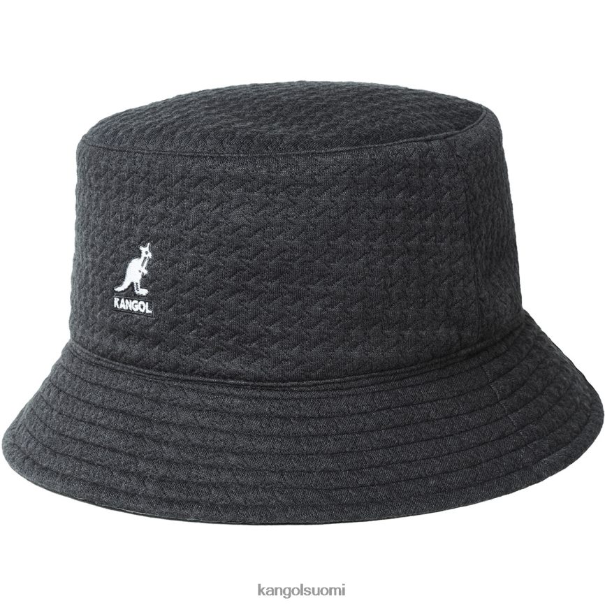 VF8024674 musta sukupuolineutraali Kangol kohokuvioitu käännettävä ämpäri Lisätarvikkeet