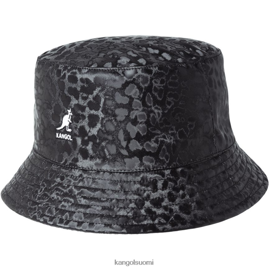 VF8024675 hiili/musta sukupuolineutraali Kangol kohokuvioitu käännettävä ämpäri Lisätarvikkeet