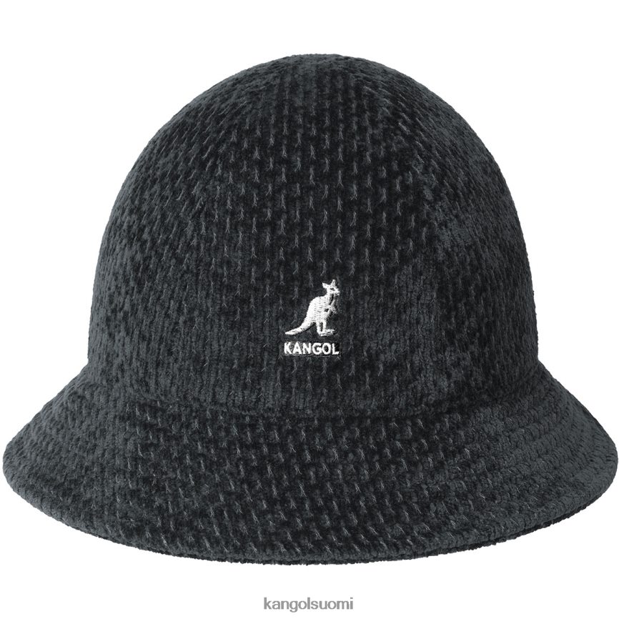 VF8024677 musta sukupuolineutraali Kangol veluuri slub rento Lisätarvikkeet