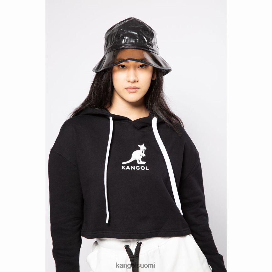 VF8024684 musta sukupuolineutraali Kangol sade rento Lisätarvikkeet