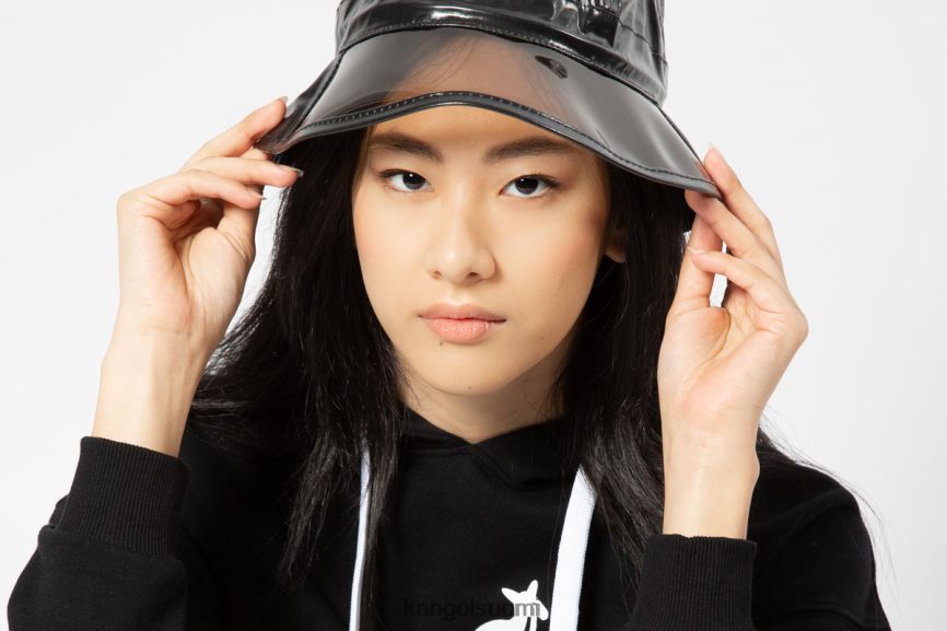 VF8024684 musta sukupuolineutraali Kangol sade rento Lisätarvikkeet